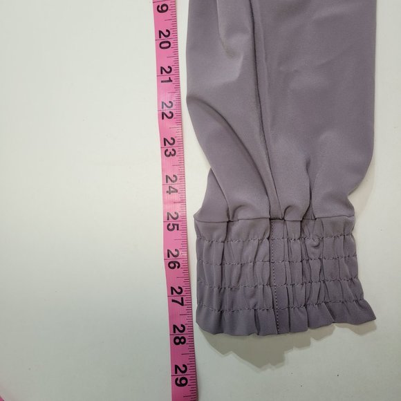 Lululemon Stretch Travel Woven Women's Jumpsuit Dusky Lavender - Size 8 - Picture 7 of 7